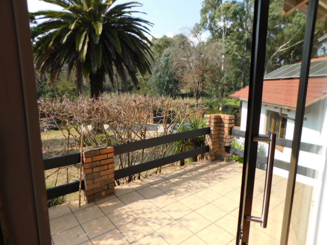 Kopano B&B patio and garden view